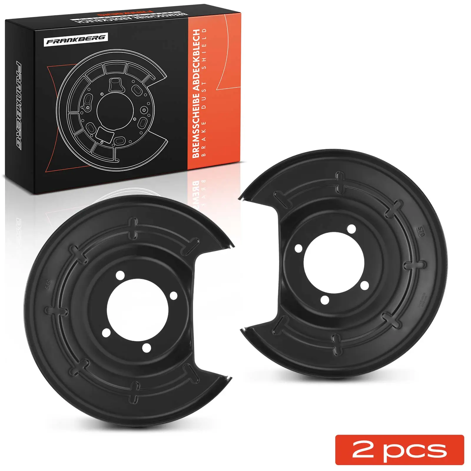 Spritzblech, Bremsscheibe Hinterachse beidseitig Frankberg 5481FB0032501