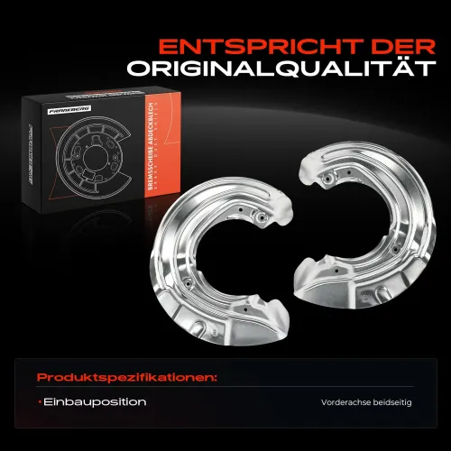 Spritzblech, Bremsscheibe Vorderachse beidseitig Frankberg 5481FB0032541 Bild Spritzblech, Bremsscheibe Vorderachse beidseitig Frankberg 5481FB0032541