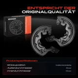 Warnkontakt, Bremsbelagverschleiß Hinterachse beidseitig Frankberg 5481FB0005777