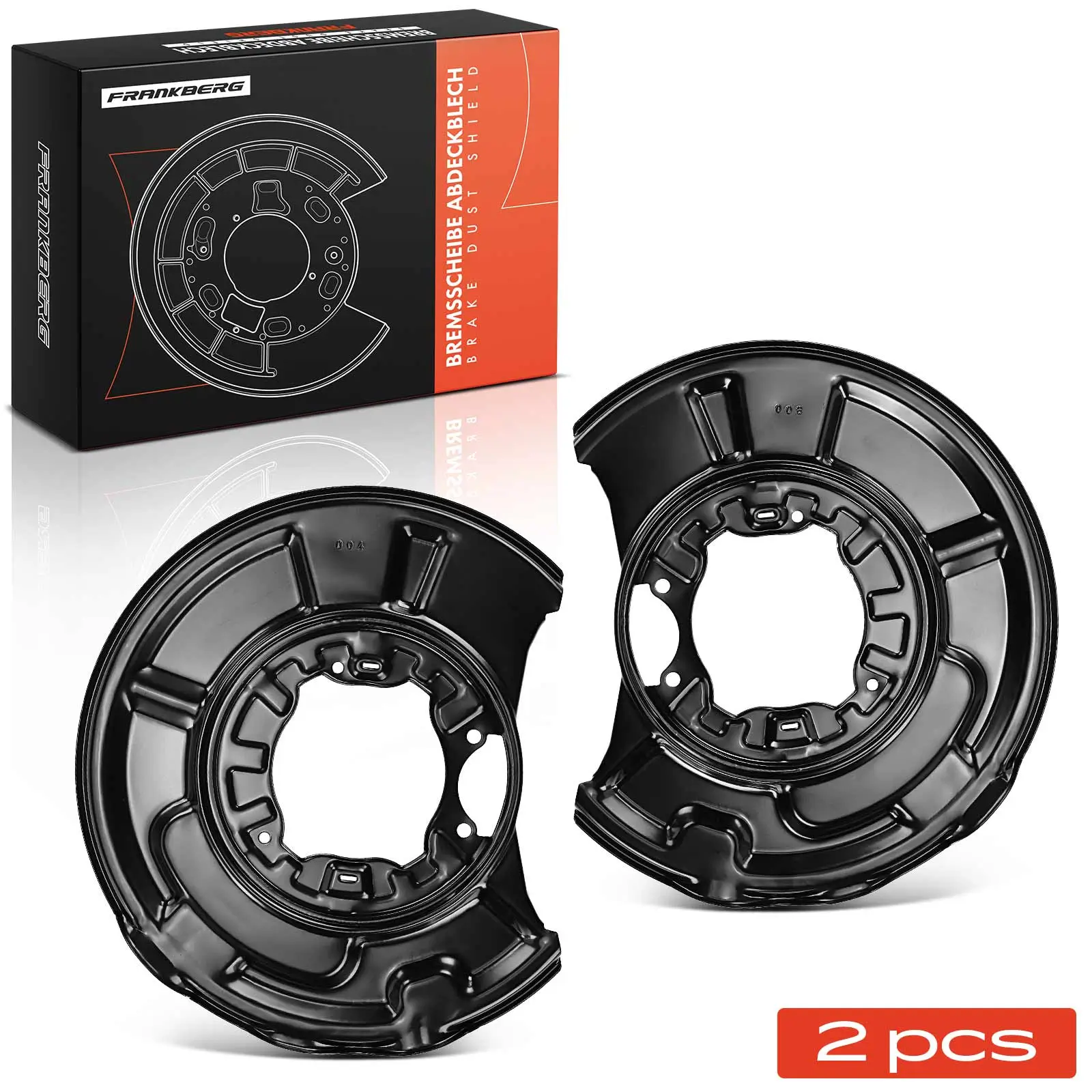 Spritzblech, Bremsscheibe Hinterachse beidseitig Frankberg 5481FB0032574