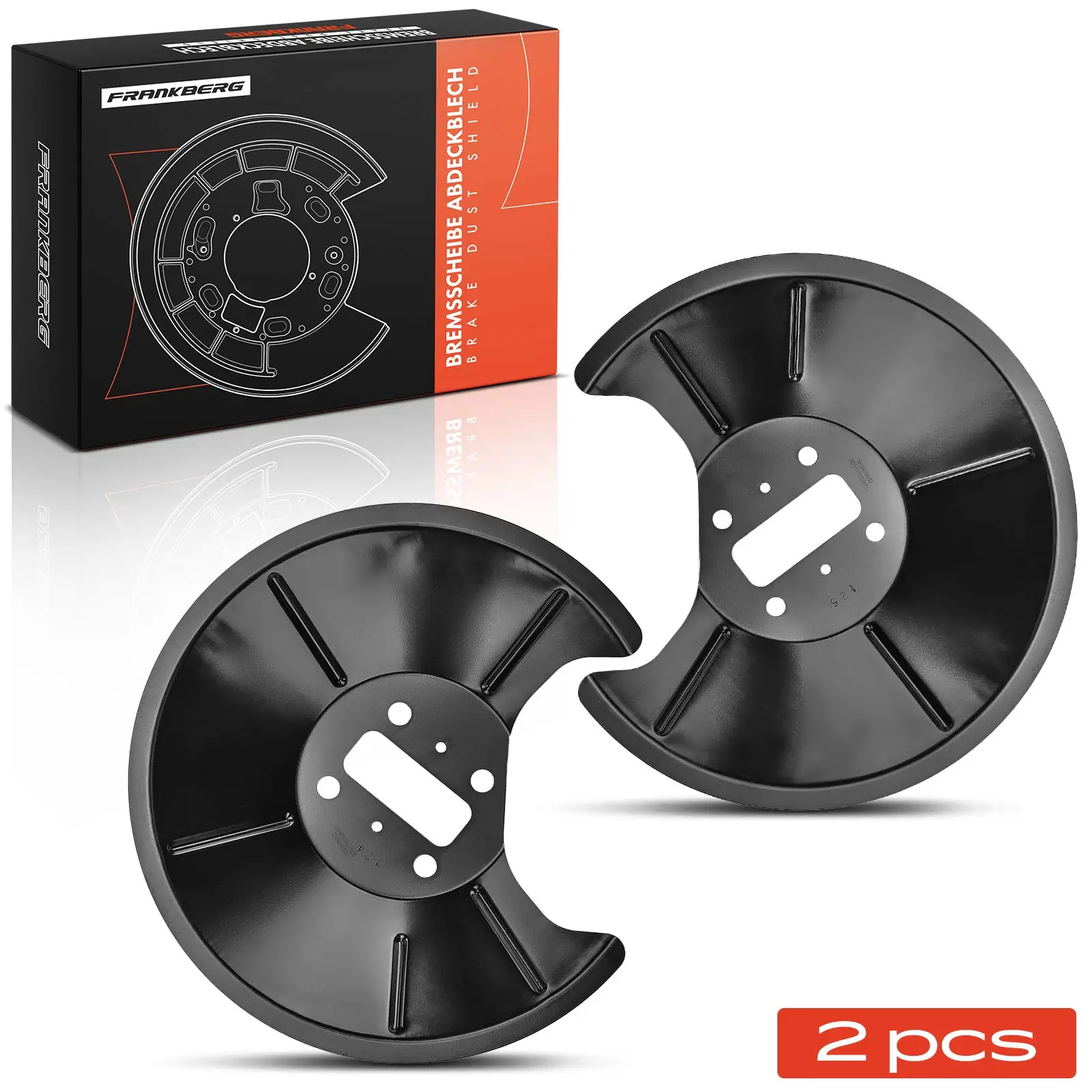 Spritzblech, Bremsscheibe Hinterachse beidseitig Frankberg 5481FB0032585