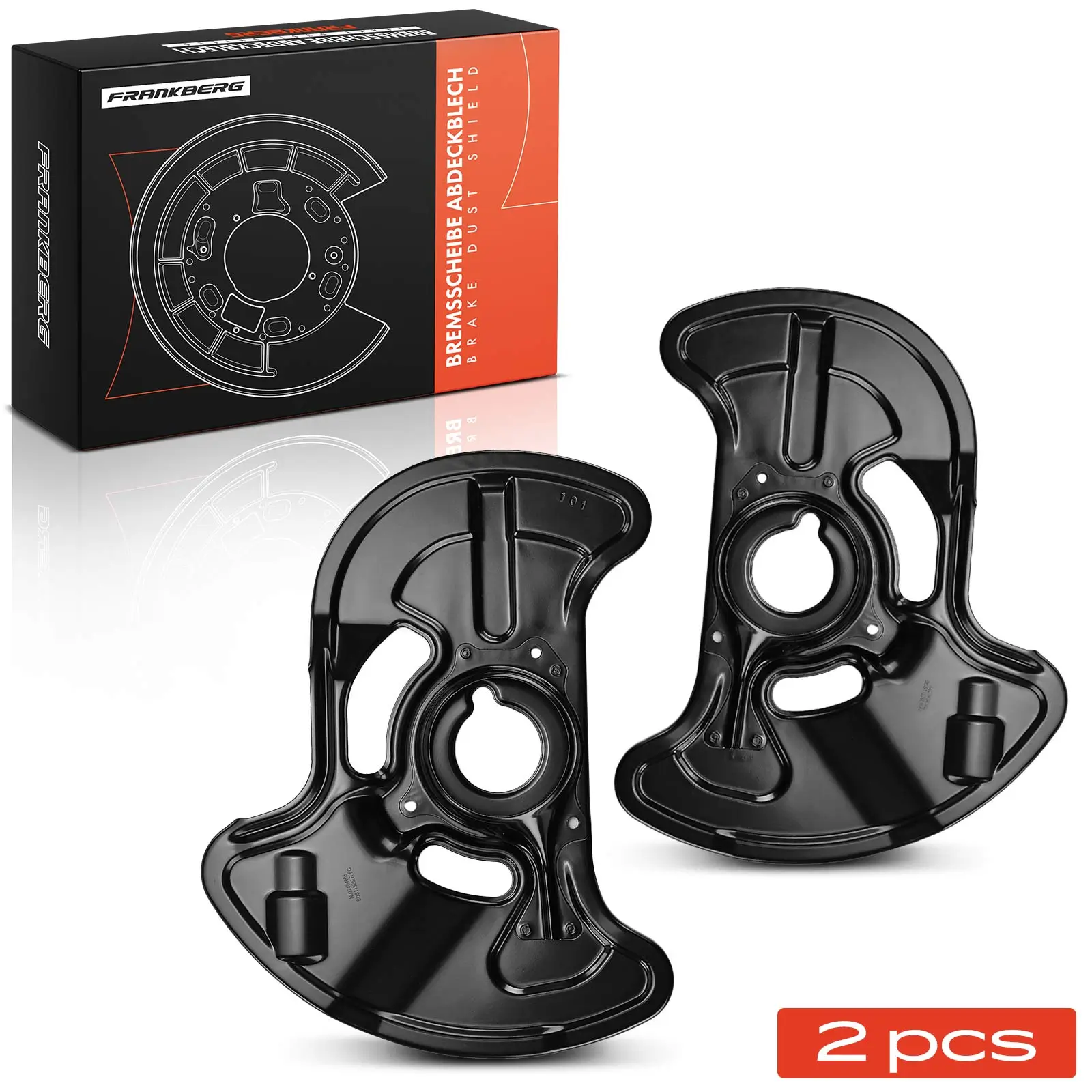 Spritzblech, Bremsscheibe Vorderachse beidseitig Frankberg 5481FB0032597