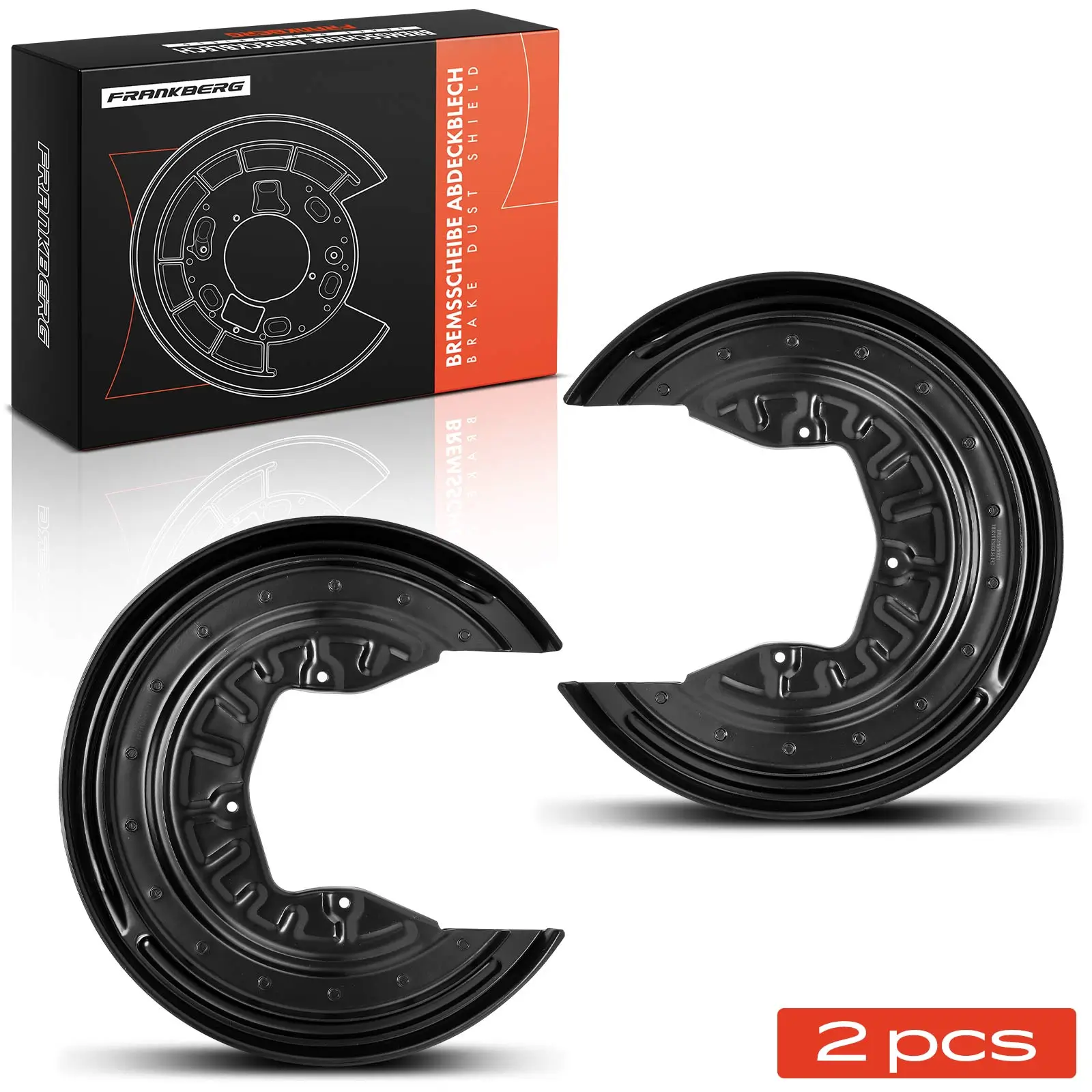 Spritzblech, Bremsscheibe Hinterachse beidseitig Frankberg 5481FB0032614