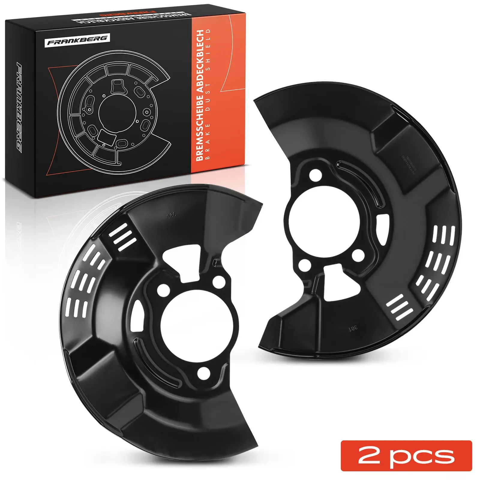 Spritzblech, Bremsscheibe Vorderachse beidseitig Frankberg 5481FB0032638