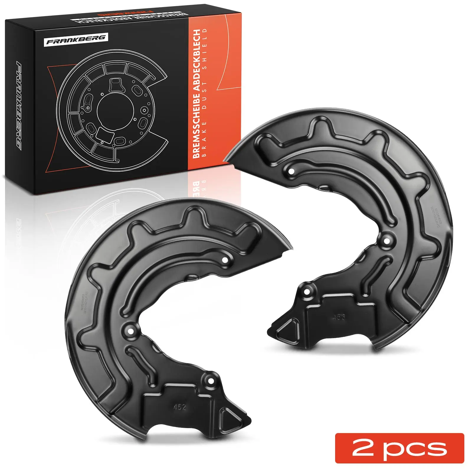 Spritzblech, Bremsscheibe Vorderachse beidseitig Frankberg 5481FB0032646