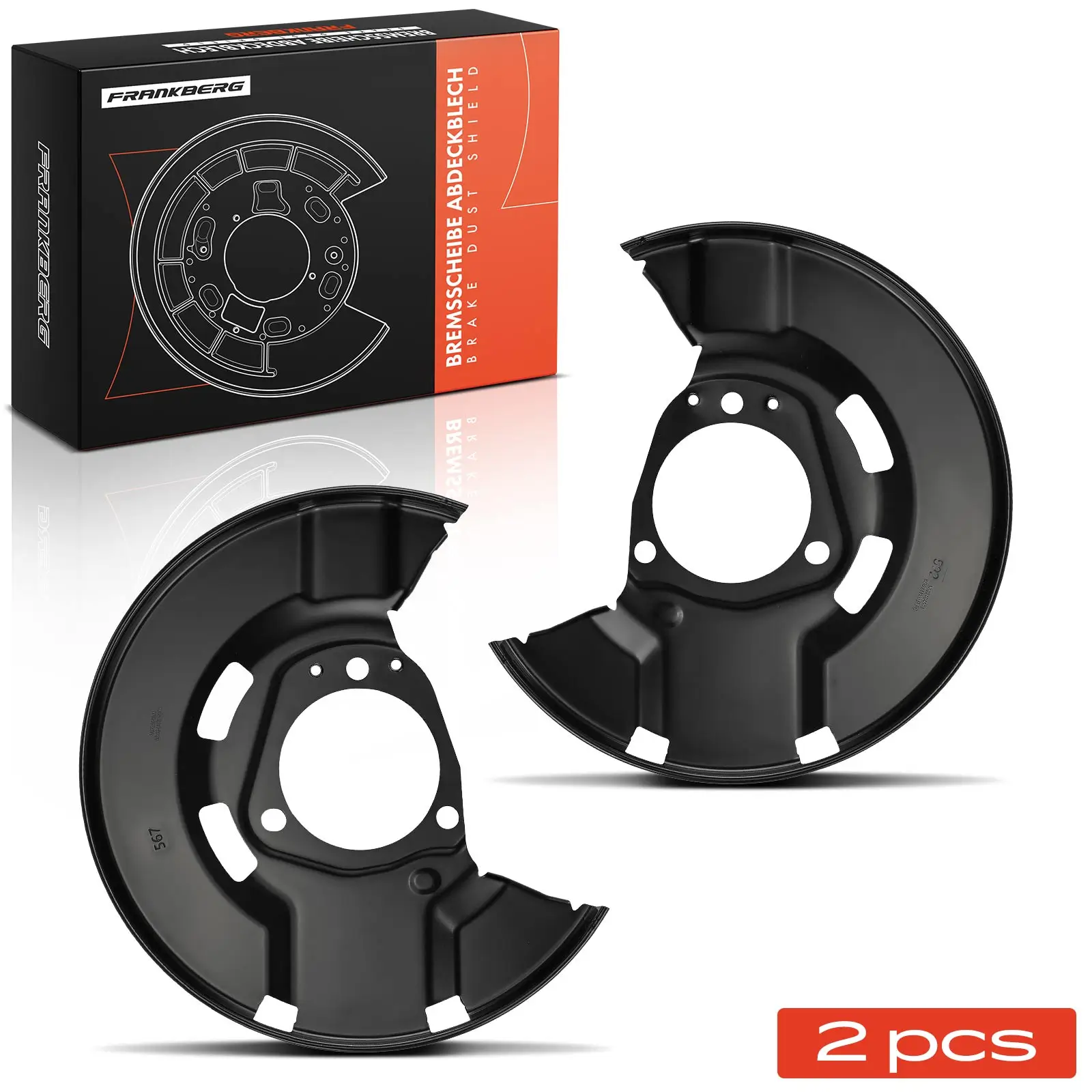 Spritzblech, Bremsscheibe Vorderachse beidseitig Frankberg 5481FB0032657