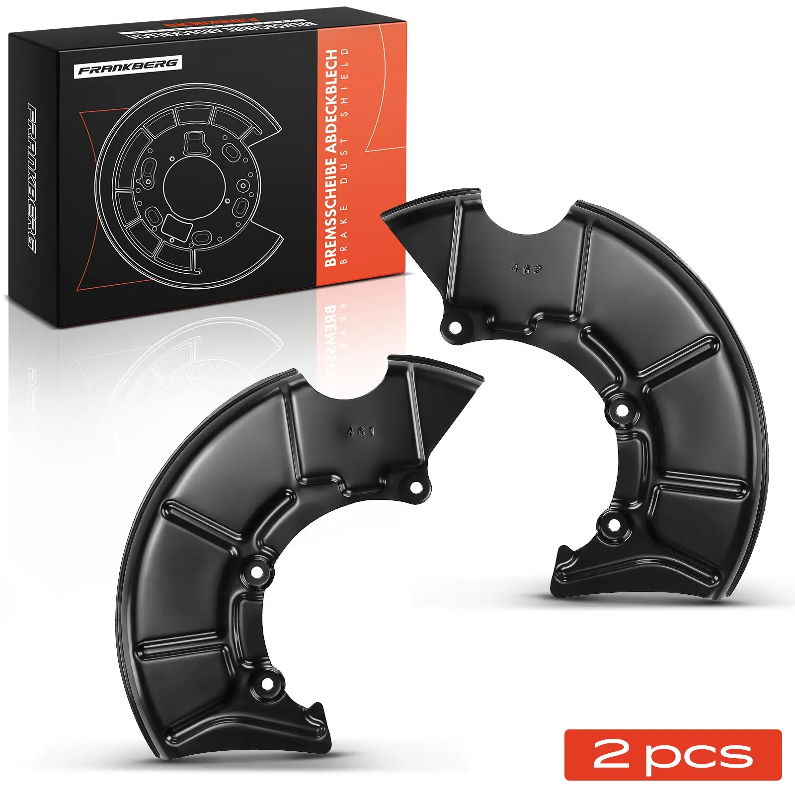 Spritzblech, Bremsscheibe Vorderachse beidseitig Frankberg 5481FB0032661