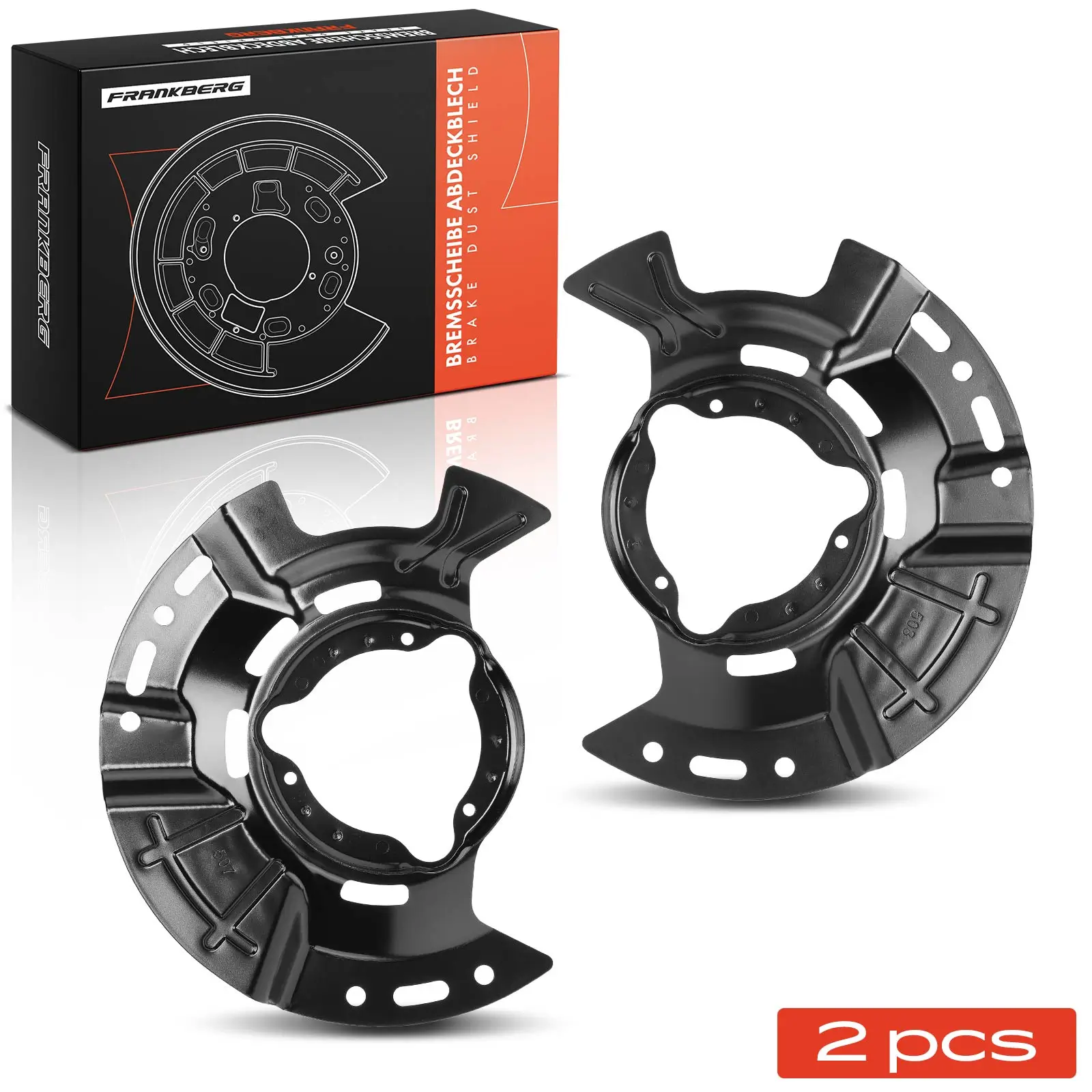 Spritzblech, Bremsscheibe Vorderachse beidseitig Frankberg 5481FB0032673