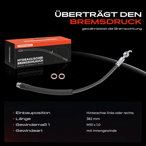 Bremsschlauch Hinterachse beidseitig Frankberg 5481FB0032719 Bild Bremsschlauch Hinterachse beidseitig Frankberg 5481FB0032719