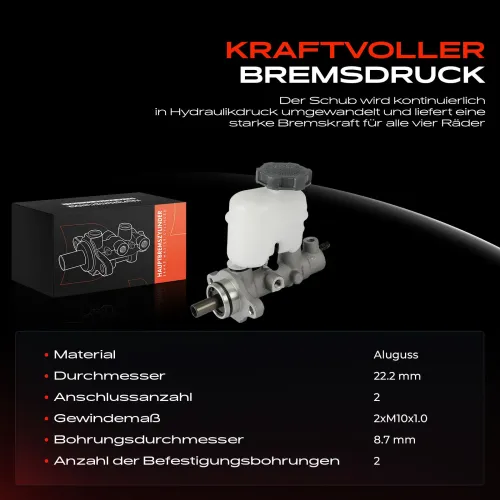 Hauptbremszylinder Frankberg 5481FB0032806 Bild Hauptbremszylinder Frankberg 5481FB0032806