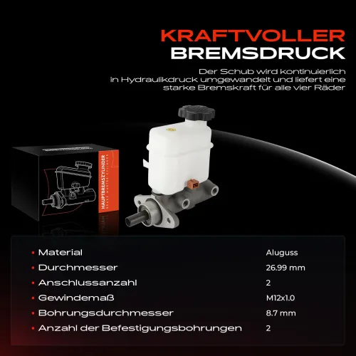 Hauptbremszylinder Frankberg 5481FB0032809 Bild Hauptbremszylinder Frankberg 5481FB0032809