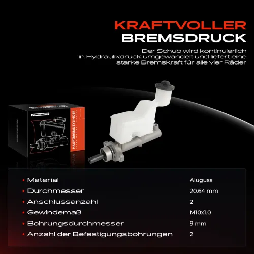 Hauptbremszylinder Frankberg 5481FB0032813 Bild Hauptbremszylinder Frankberg 5481FB0032813