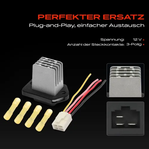 Regler, Innenraumgebläse 12 V Frankberg 5481FB0032816 Bild Regler, Innenraumgebläse 12 V Frankberg 5481FB0032816