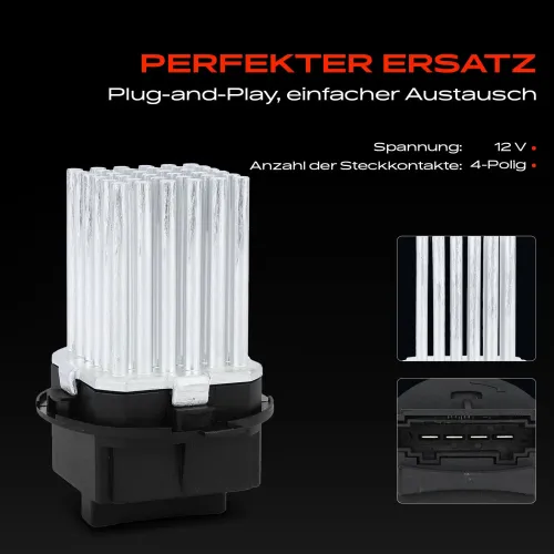 Regler, Innenraumgebläse 12 V Frankberg 5481FB0032817 Bild Regler, Innenraumgebläse 12 V Frankberg 5481FB0032817