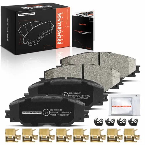 Bremsbelagsatz, Scheibenbremse Vorderachse beidseitig Frankberg 5481FB0032896 Bild Bremsbelagsatz, Scheibenbremse Vorderachse beidseitig Frankberg 5481FB0032896