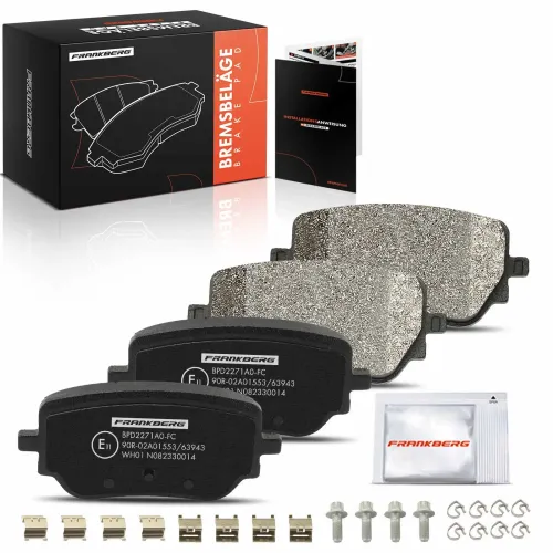 Bremsbelagsatz, Scheibenbremse Hinterachse beidseitig Frankberg 5481FB0032900 Bild Bremsbelagsatz, Scheibenbremse Hinterachse beidseitig Frankberg 5481FB0032900