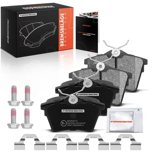 Bremsbelagsatz, Scheibenbremse Hinterachse beidseitig Frankberg 5481FB0032978 Bild Bremsbelagsatz, Scheibenbremse Hinterachse beidseitig Frankberg 5481FB0032978