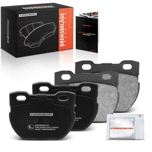 Bremsbelagsatz, Scheibenbremse Hinterachse beidseitig Frankberg 5481FB0032980 Bild Bremsbelagsatz, Scheibenbremse Hinterachse beidseitig Frankberg 5481FB0032980