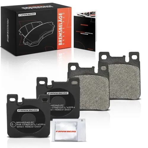 Bremsbelagsatz, Scheibenbremse Hinterachse beidseitig Frankberg 5481FB0033019 Bild Bremsbelagsatz, Scheibenbremse Hinterachse beidseitig Frankberg 5481FB0033019