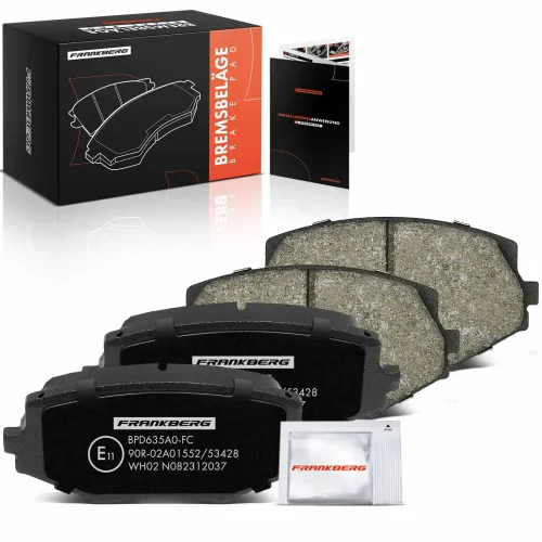 Bremsbelagsatz, Scheibenbremse Vorderachse beidseitig Frankberg 5481FB0033036 Bild Bremsbelagsatz, Scheibenbremse Vorderachse beidseitig Frankberg 5481FB0033036