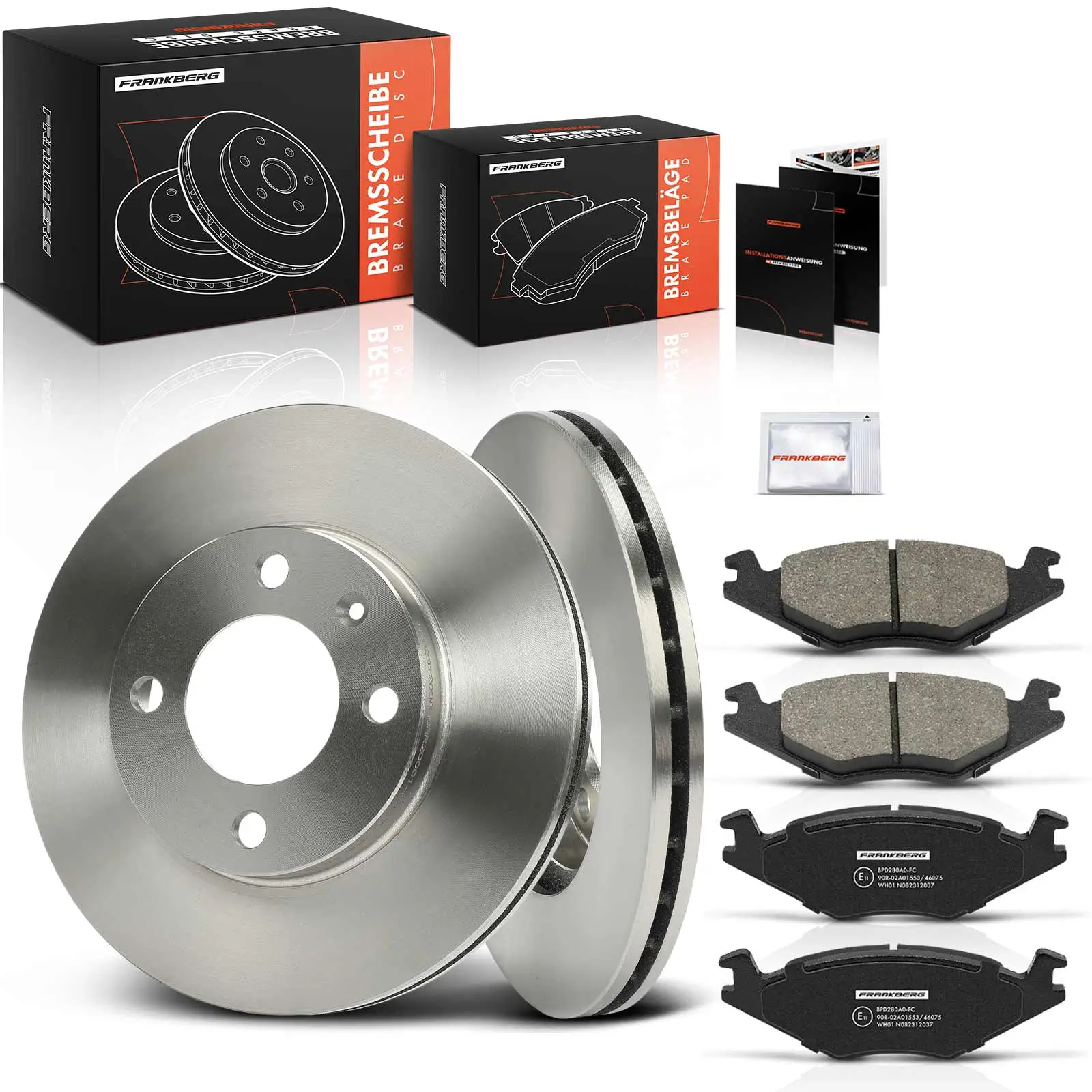 Bremsensatz, Scheibenbremse Vorderachse Frankberg 5481FB0033173