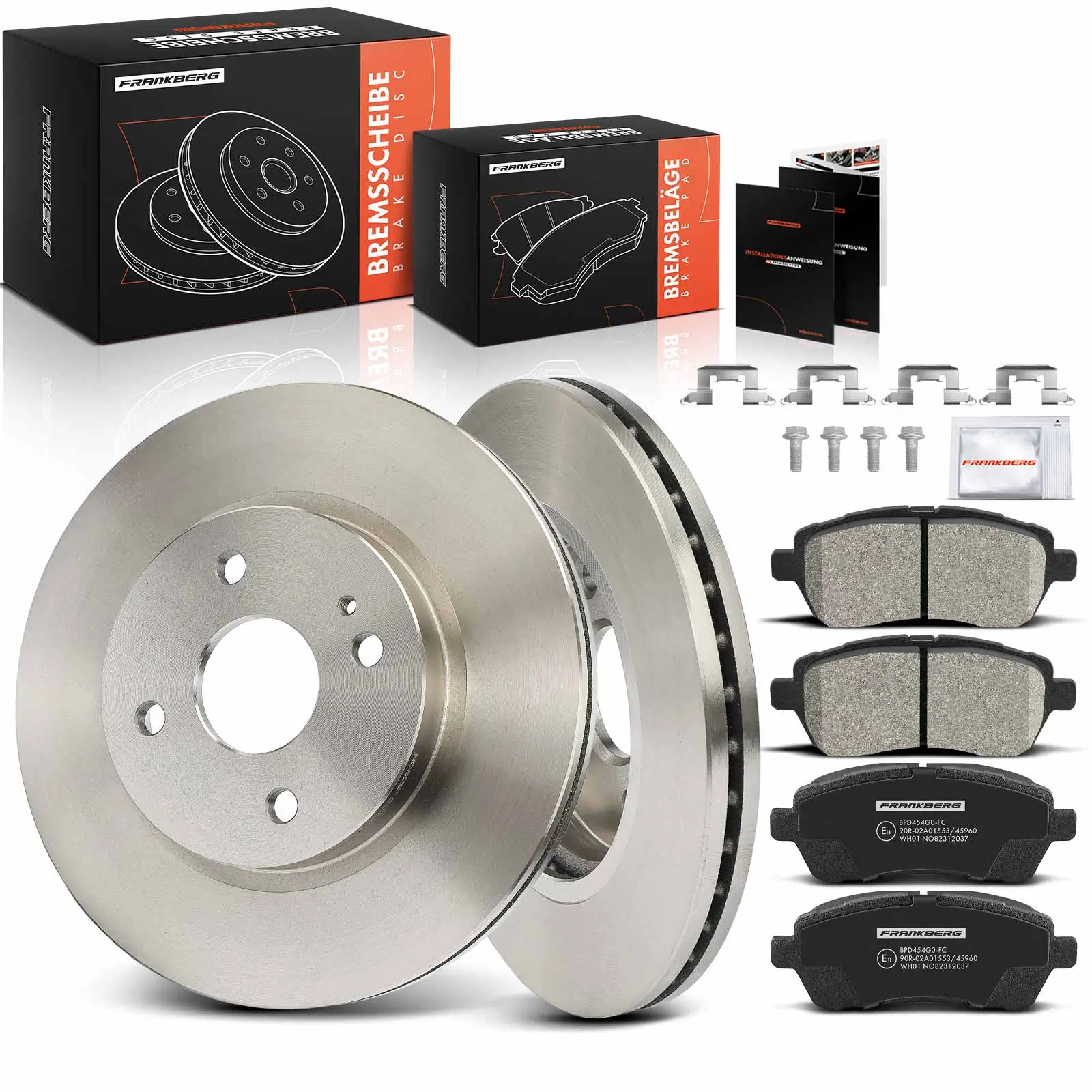 Bremsensatz, Scheibenbremse Vorderachse Frankberg 5481FB0033177