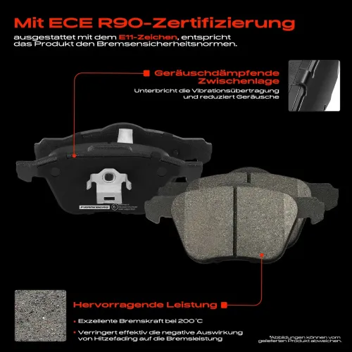 Bremsensatz, Scheibenbremse Vorderachse Frankberg 5481FB0033181 Bild Bremsensatz, Scheibenbremse Vorderachse Frankberg 5481FB0033181