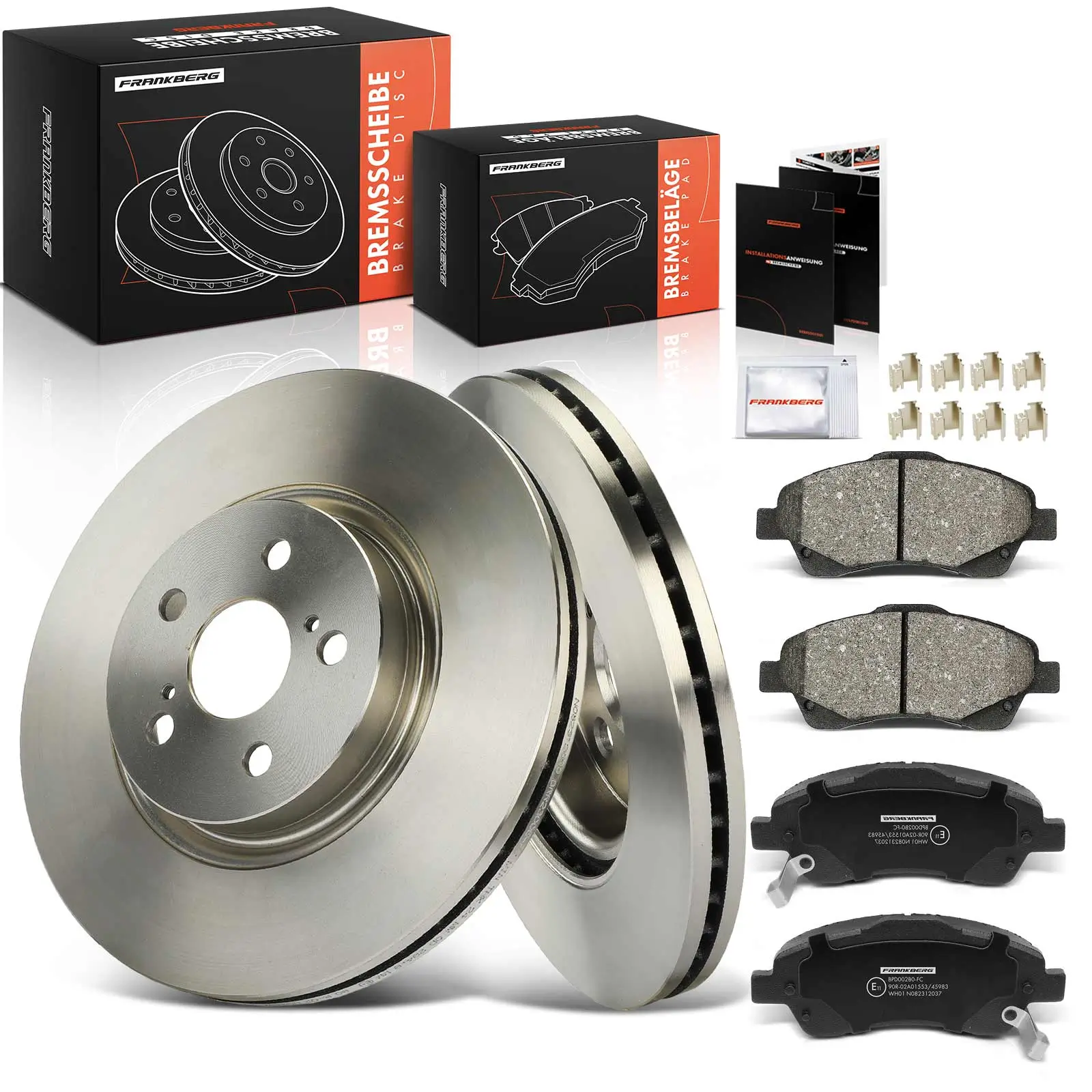 Bremsensatz, Scheibenbremse Vorderachse Frankberg 5481FB0033184