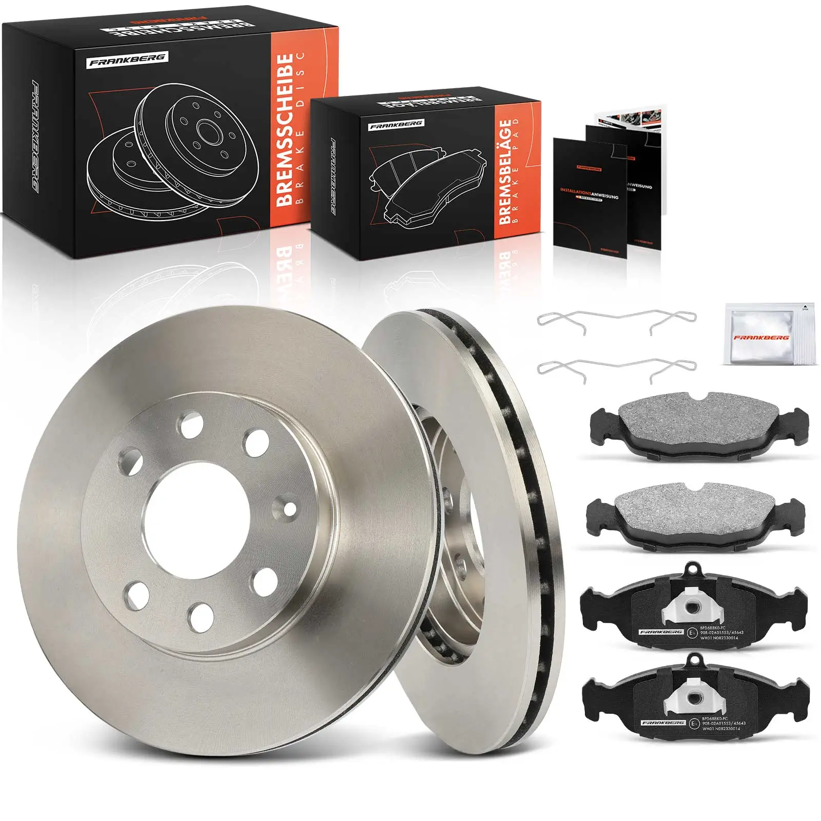 Bremsensatz, Scheibenbremse Vorderachse Frankberg 5481FB0033191