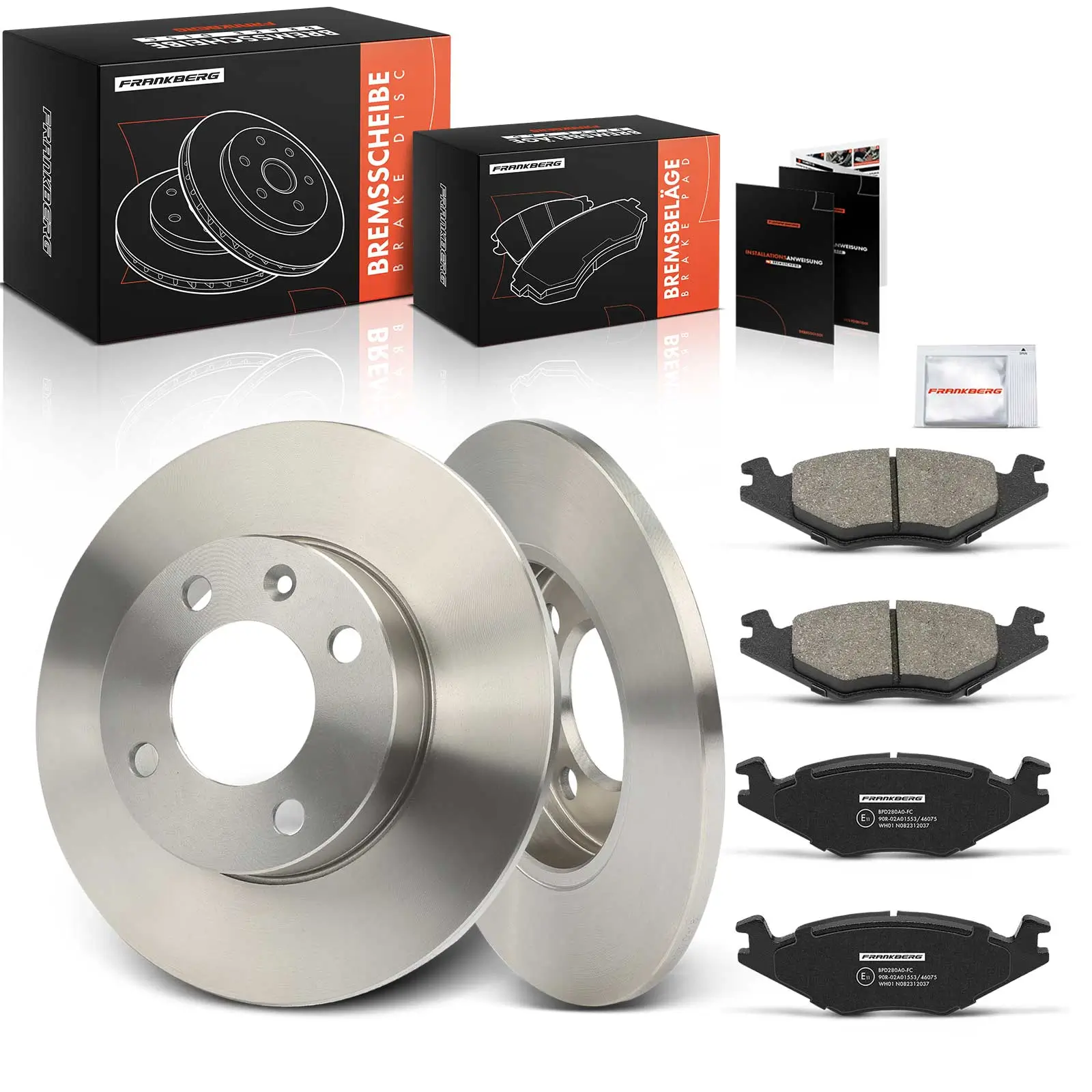 Bremsensatz, Scheibenbremse Vorderachse Frankberg 5481FB0033192