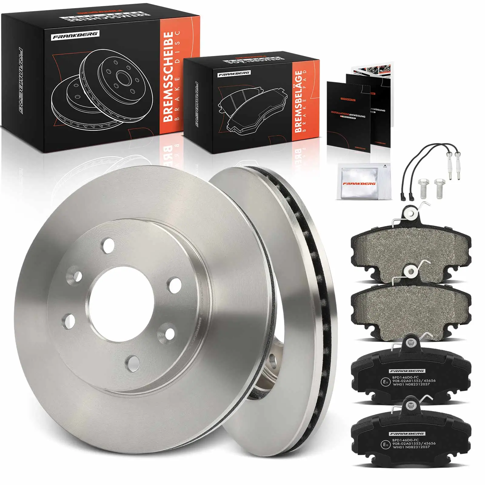 Bremsensatz, Scheibenbremse Vorderachse Frankberg 5481FB0033196