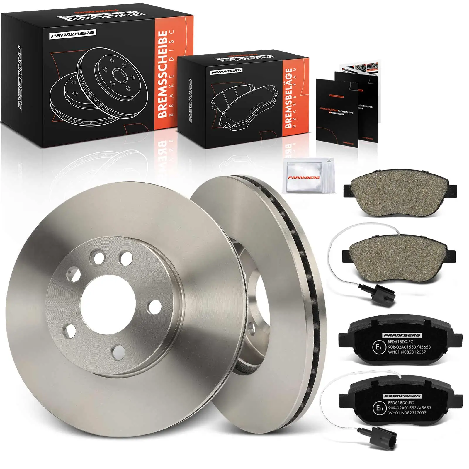 Bremsensatz, Scheibenbremse Vorderachse Frankberg 5481FB0033197