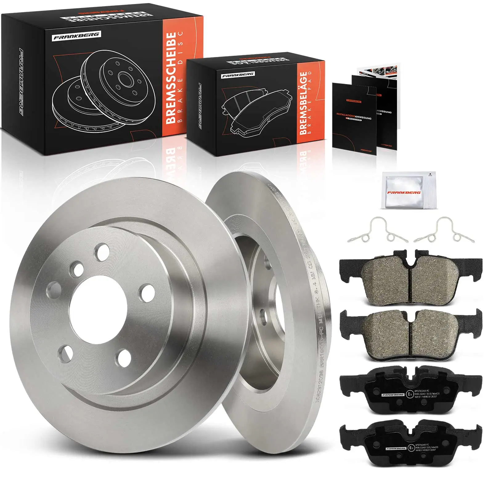 Bremsensatz, Scheibenbremse Hinterachse Frankberg 5481FB0033200