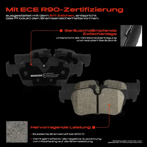 Bremsensatz, Scheibenbremse Hinterachse Frankberg 5481FB0033200 Bild Bremsensatz, Scheibenbremse Hinterachse Frankberg 5481FB0033200