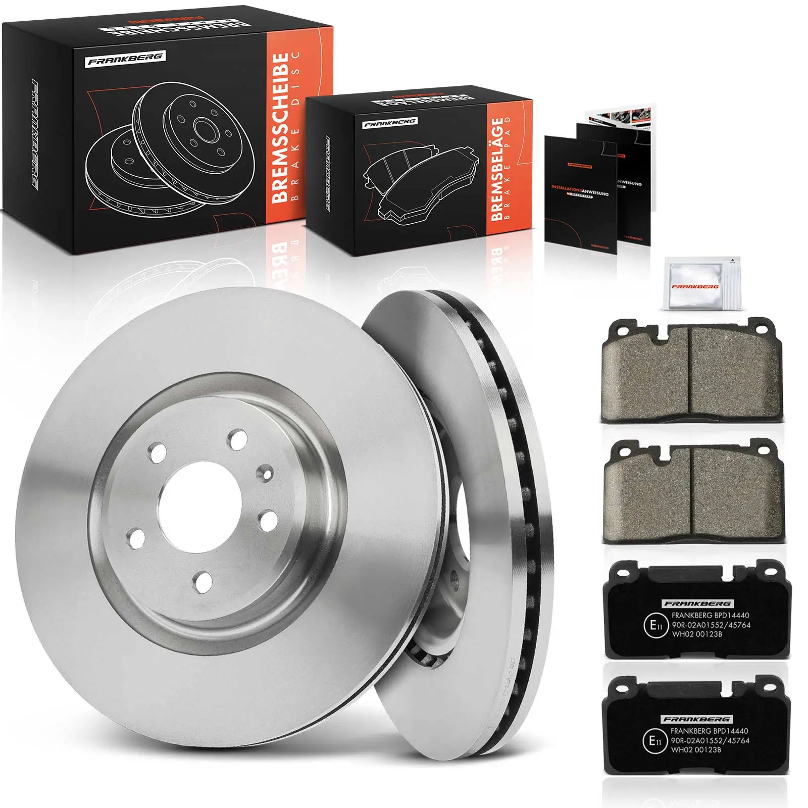 Bremsensatz, Scheibenbremse Vorderachse Frankberg 5481FB0033208