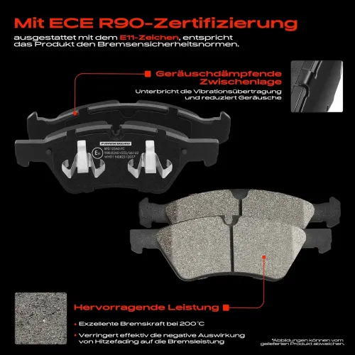 Bremsensatz, Scheibenbremse Vorderachse Frankberg 5481FB0033215 Bild Bremsensatz, Scheibenbremse Vorderachse Frankberg 5481FB0033215