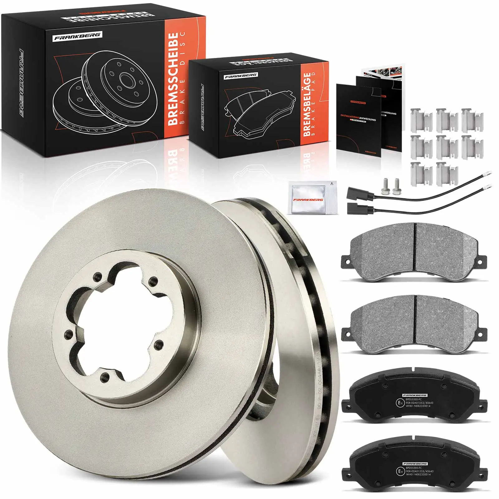 Bremsensatz, Scheibenbremse Vorderachse Frankberg 5481FB0033217