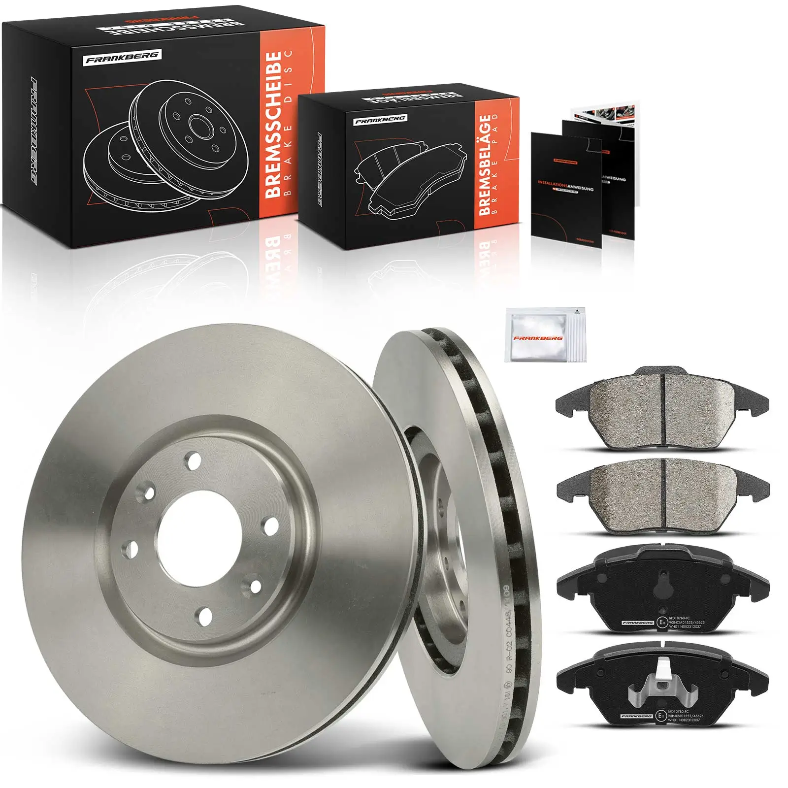 Bremsensatz, Scheibenbremse Vorderachse Frankberg 5481FB0033226