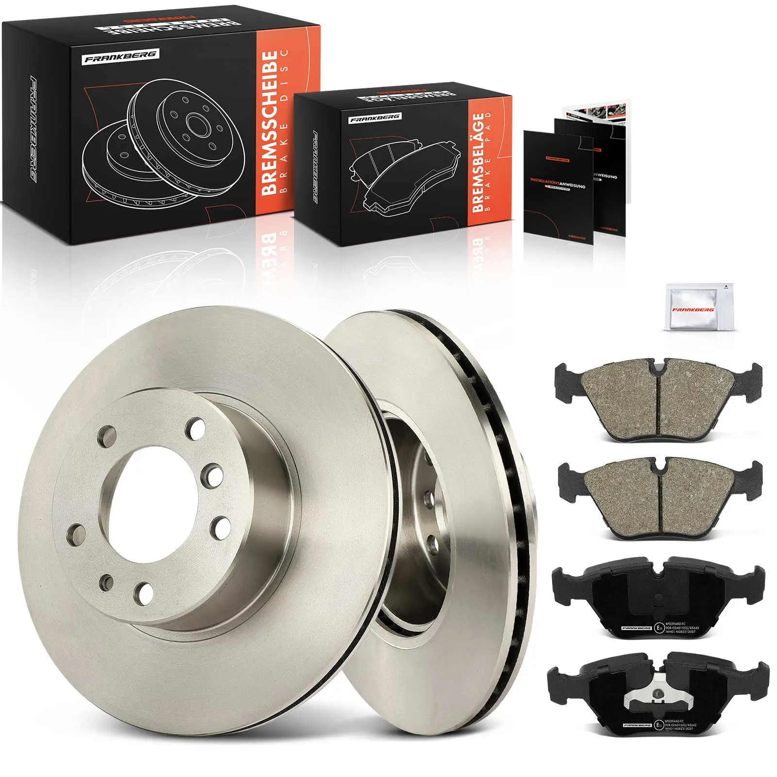 Bremsensatz, Scheibenbremse Vorderachse Frankberg 5481FB0033227