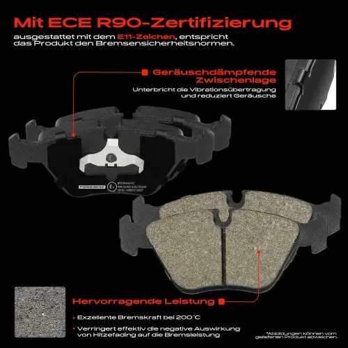 Bremsensatz, Scheibenbremse Vorderachse Frankberg 5481FB0033227 Bild Bremsensatz, Scheibenbremse Vorderachse Frankberg 5481FB0033227