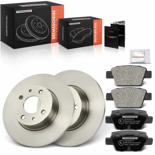 Bremsensatz, Scheibenbremse Hinterachse Frankberg 5481FB0033230 Bild Bremsensatz, Scheibenbremse Hinterachse Frankberg 5481FB0033230