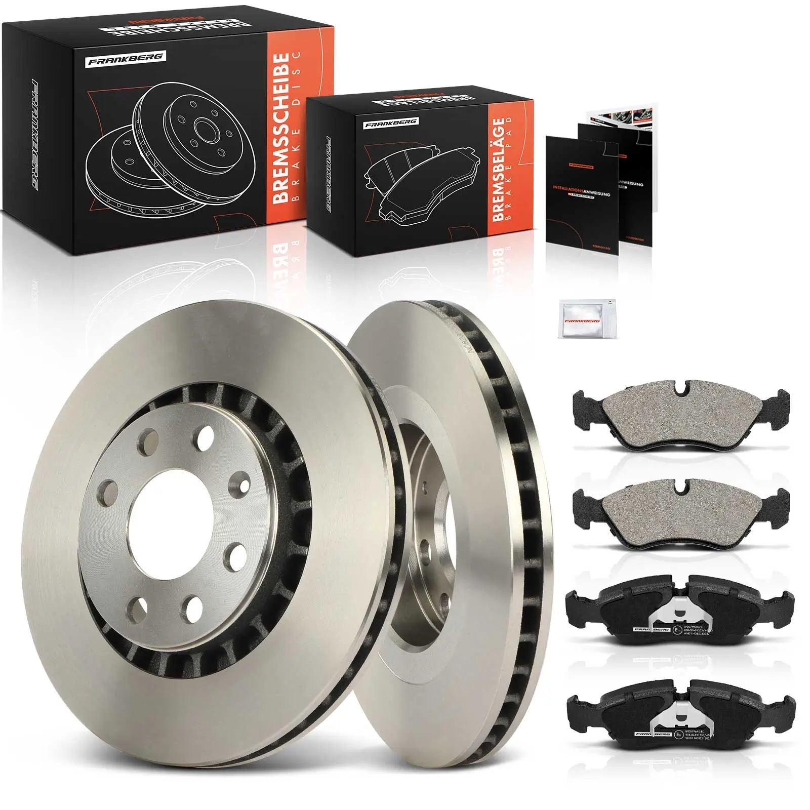 Bremsensatz, Scheibenbremse Vorderachse Frankberg 5481FB0033232