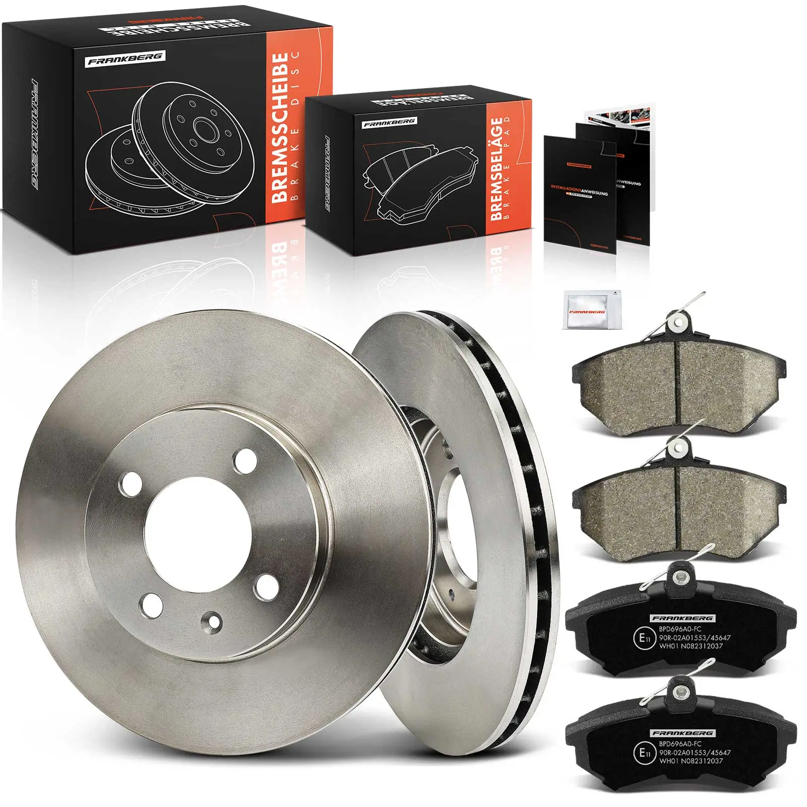 Bremsensatz, Scheibenbremse Vorderachse Frankberg 5481FB0033236