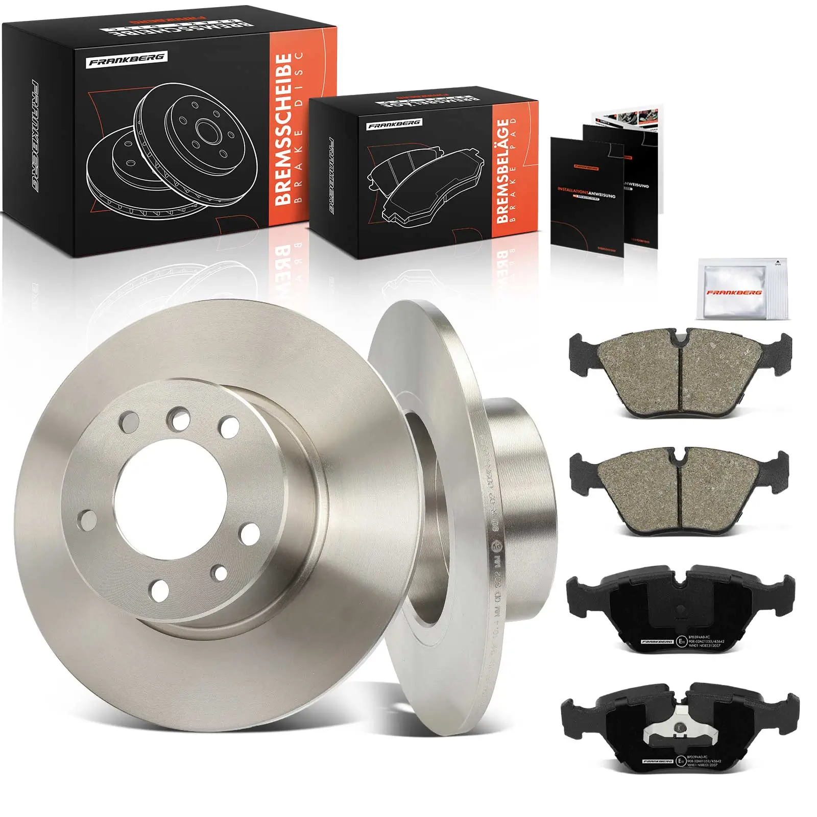 Bremsensatz, Scheibenbremse Vorderachse Frankberg 5481FB0033243
