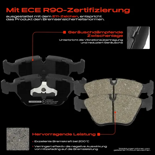 Bremsensatz, Scheibenbremse Vorderachse Frankberg 5481FB0033243 Bild Bremsensatz, Scheibenbremse Vorderachse Frankberg 5481FB0033243