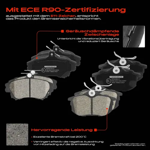 Bremsensatz, Scheibenbremse Vorderachse Hinterachse Frankberg 5481FB0033251 Bild Bremsensatz, Scheibenbremse Vorderachse Hinterachse Frankberg 5481FB0033251