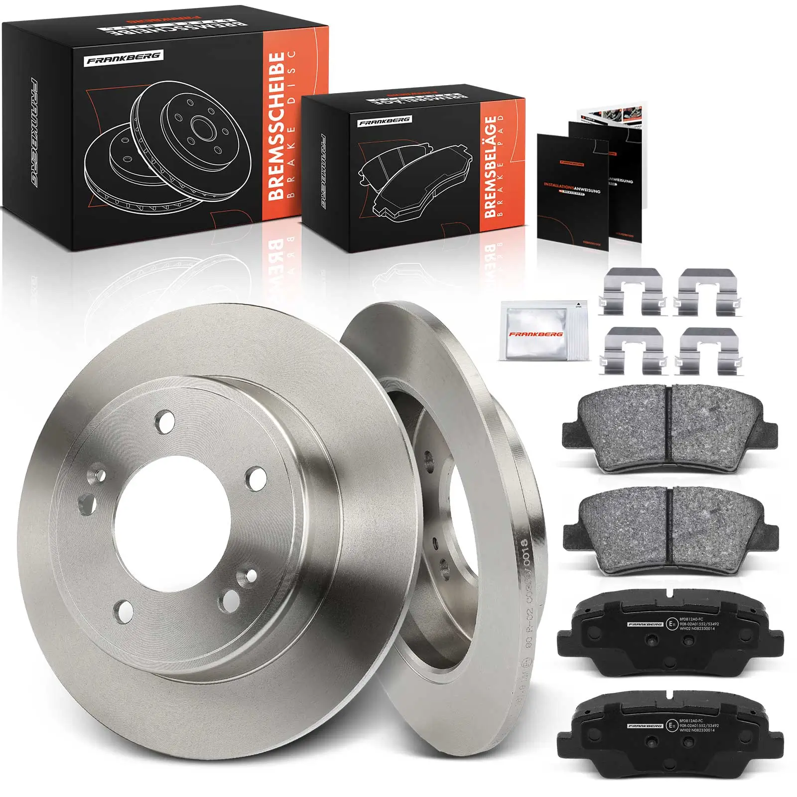 Bremsensatz, Scheibenbremse Hinterachse Frankberg 5481FB0033274