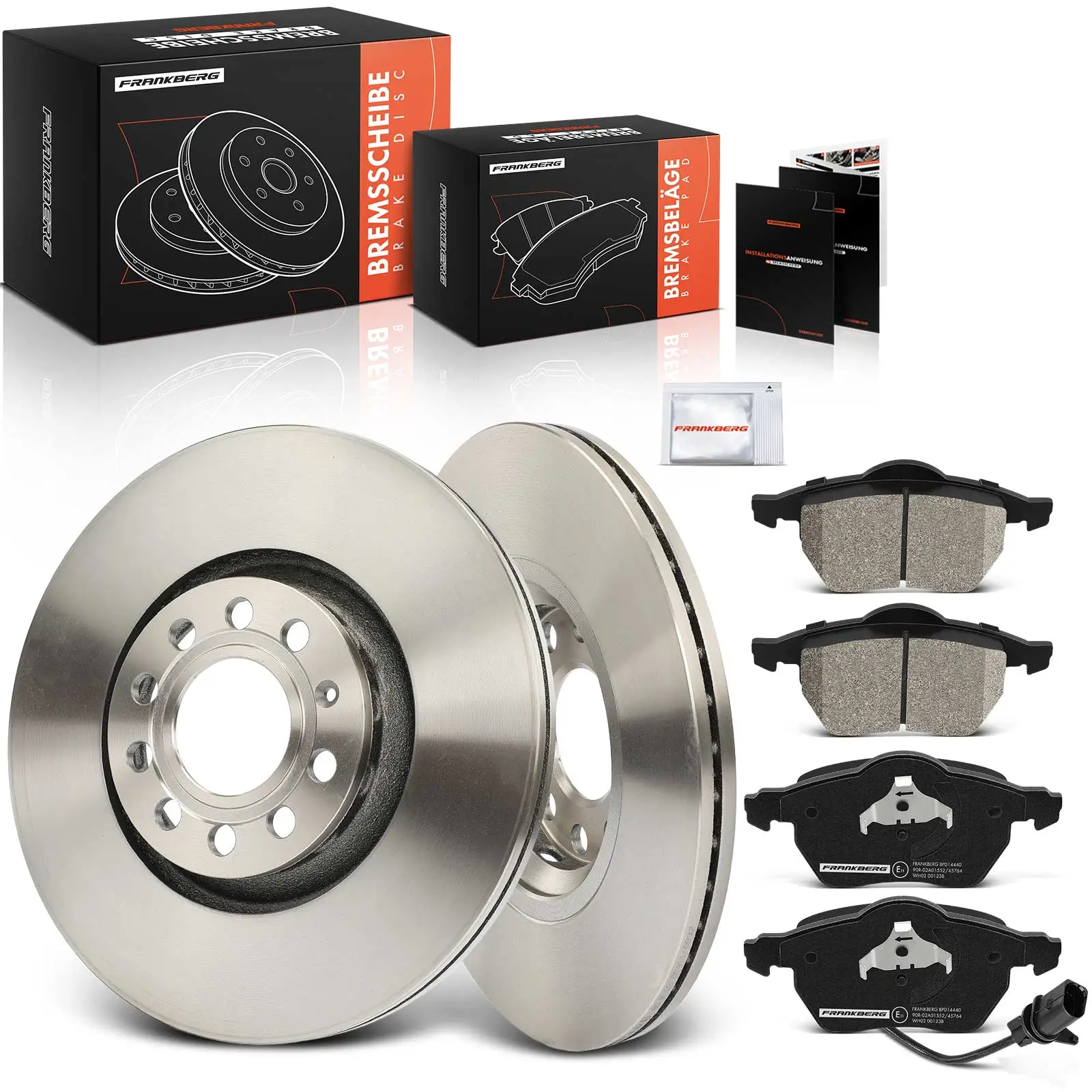 Bremsensatz, Scheibenbremse Vorderachse Frankberg 5481FB0033278