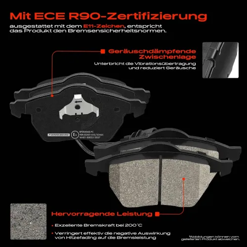 Bremsensatz, Scheibenbremse Vorderachse Frankberg 5481FB0033278 Bild Bremsensatz, Scheibenbremse Vorderachse Frankberg 5481FB0033278