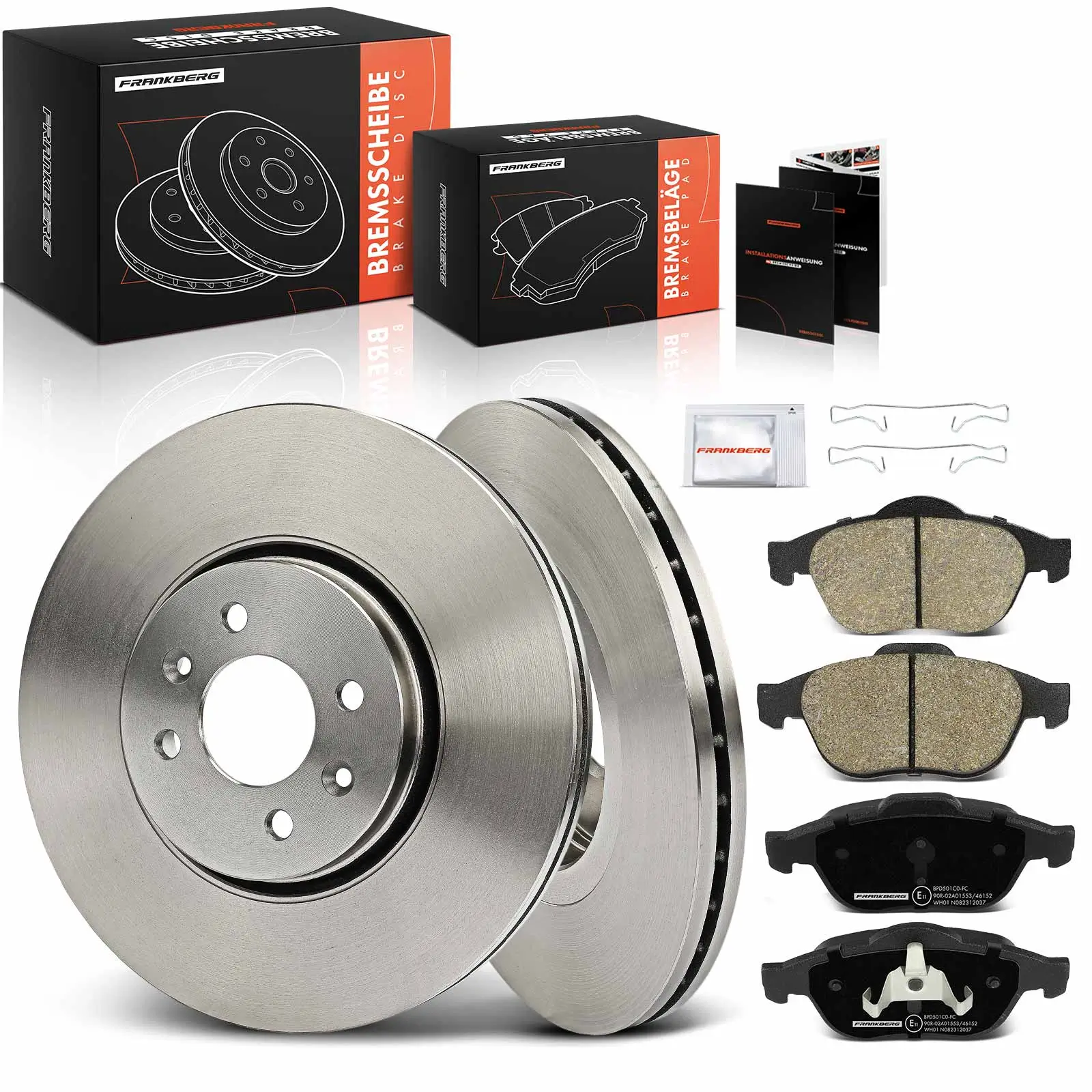 Bremsensatz, Scheibenbremse Vorderachse Frankberg 5481FB0033279